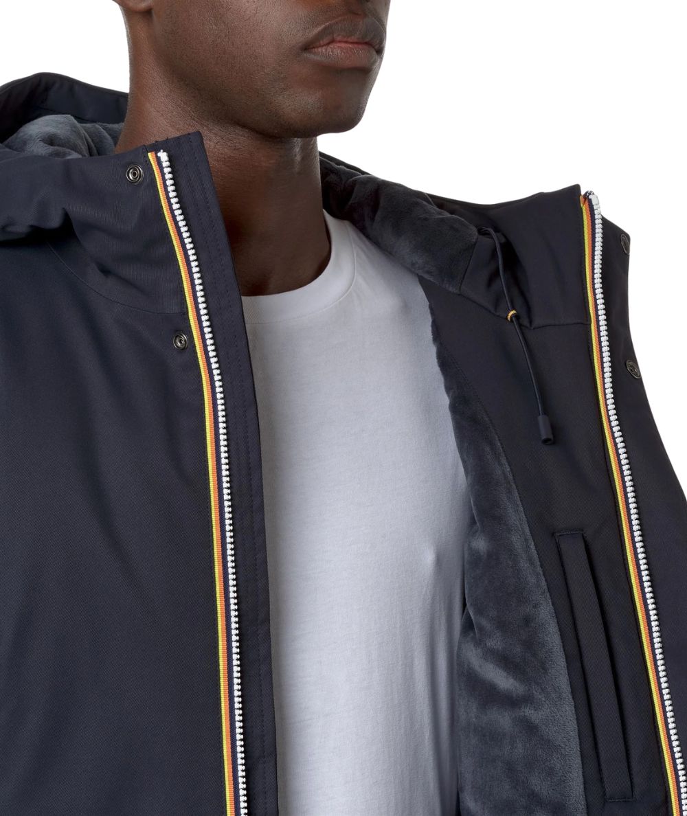 K-Way Giacca Jarno Twill Marmotta K8133FW Blu