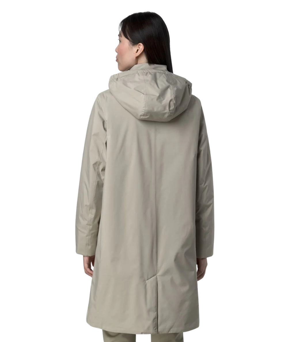 K-Way Giacca Lunga Sonja Soft Touch K2135VW Beige