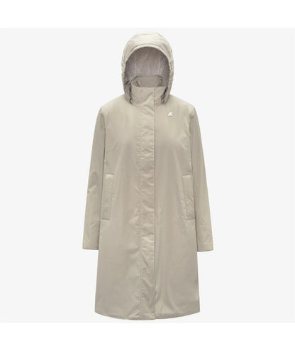 K-Way Giacca Lunga Sonja Soft Touch K2135VW Beige