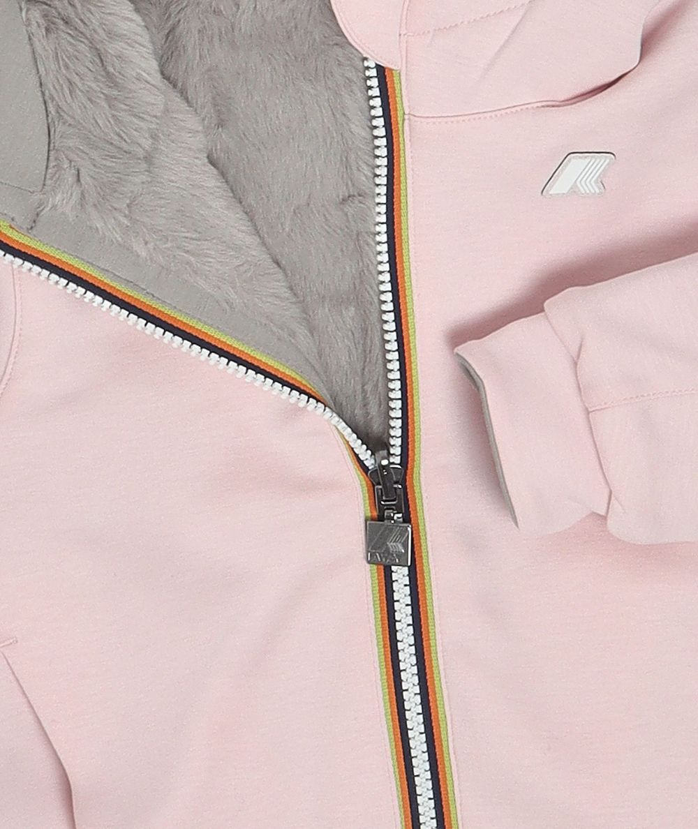 K-Way Giacca P. Deva Light Spacer Fur K5134NW Rosa