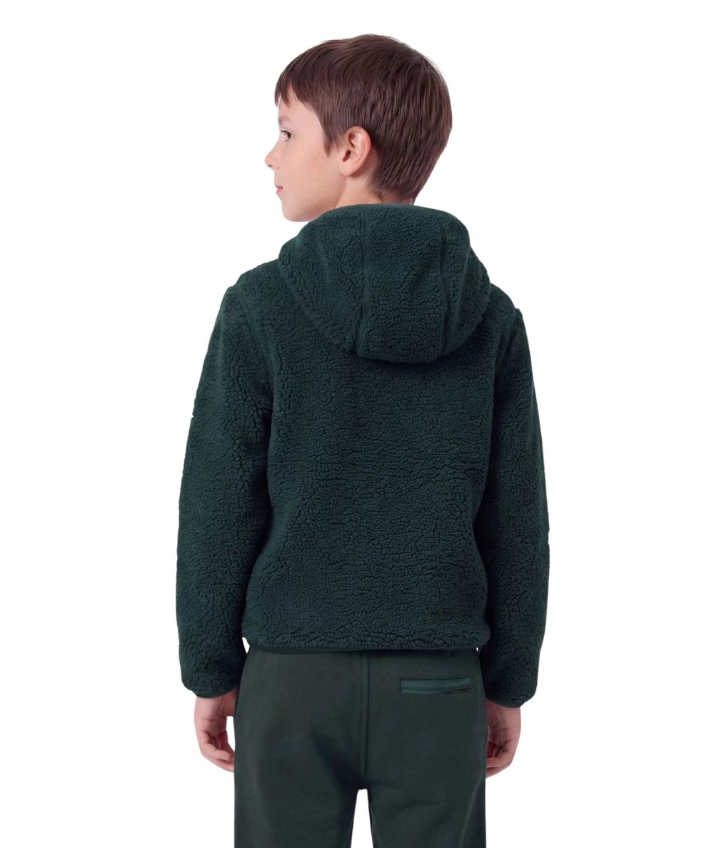 K-Way Giacca P. Jack Sherpa Polar Double K8136WW Verde/Grigio Ghiaccio