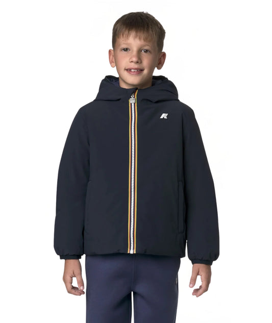 K-Way Giacca Reversibile P. Jack St Warm Double K71337W Blu Scuro Blu Cobalto