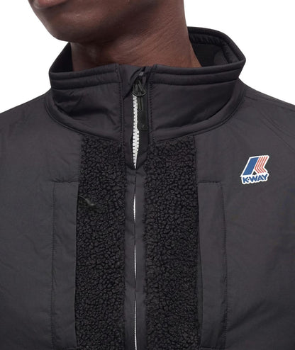 K-Way Gilet in Pile Vital 4.0 Orsetto K5122RW Nero
