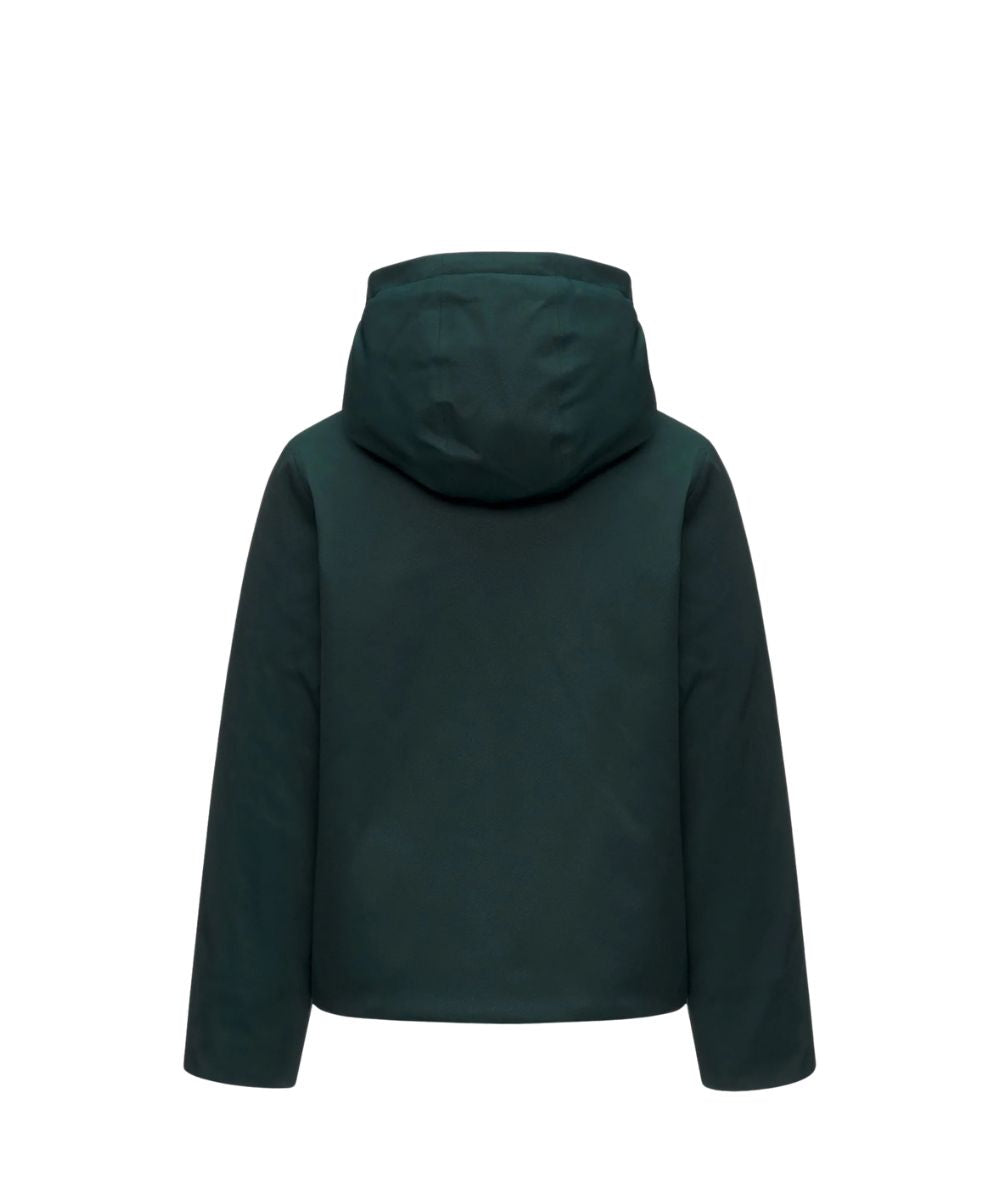K-Way Giubbo P. Jacko Twill Marmotta K1128FW Verde Grigio