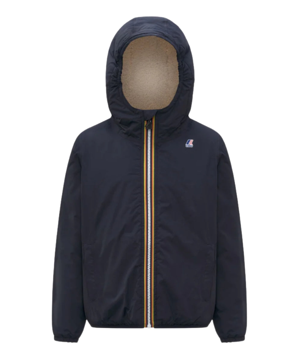 K-Way Giubbotto P. Le Vrai 4.0 Claude Orsetto K7142TW Blu Scuro