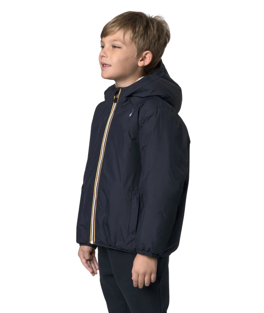 K-Way Giubbotto P. Le Vrai 4.0 Claude Orsetto K7142TW Blu Scuro