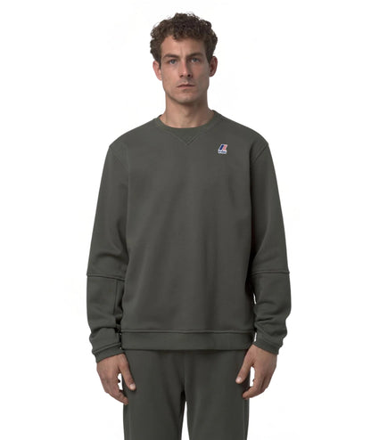 K-Way Maglia Girocollo Nael Brushed Pc K6132MW Verde