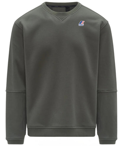 K-Way Maglia Girocollo Nael Brushed Pc K6132MW Verde