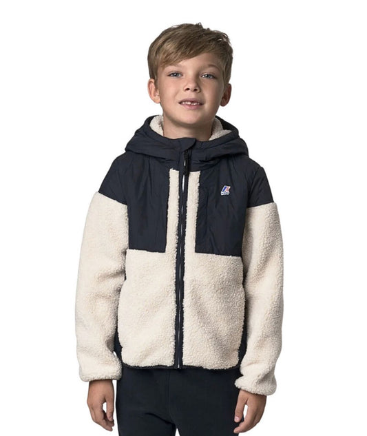 K-Way Orsetto P. Samson 4.0 Orsetto K21452W Blu Scuro Ecrù