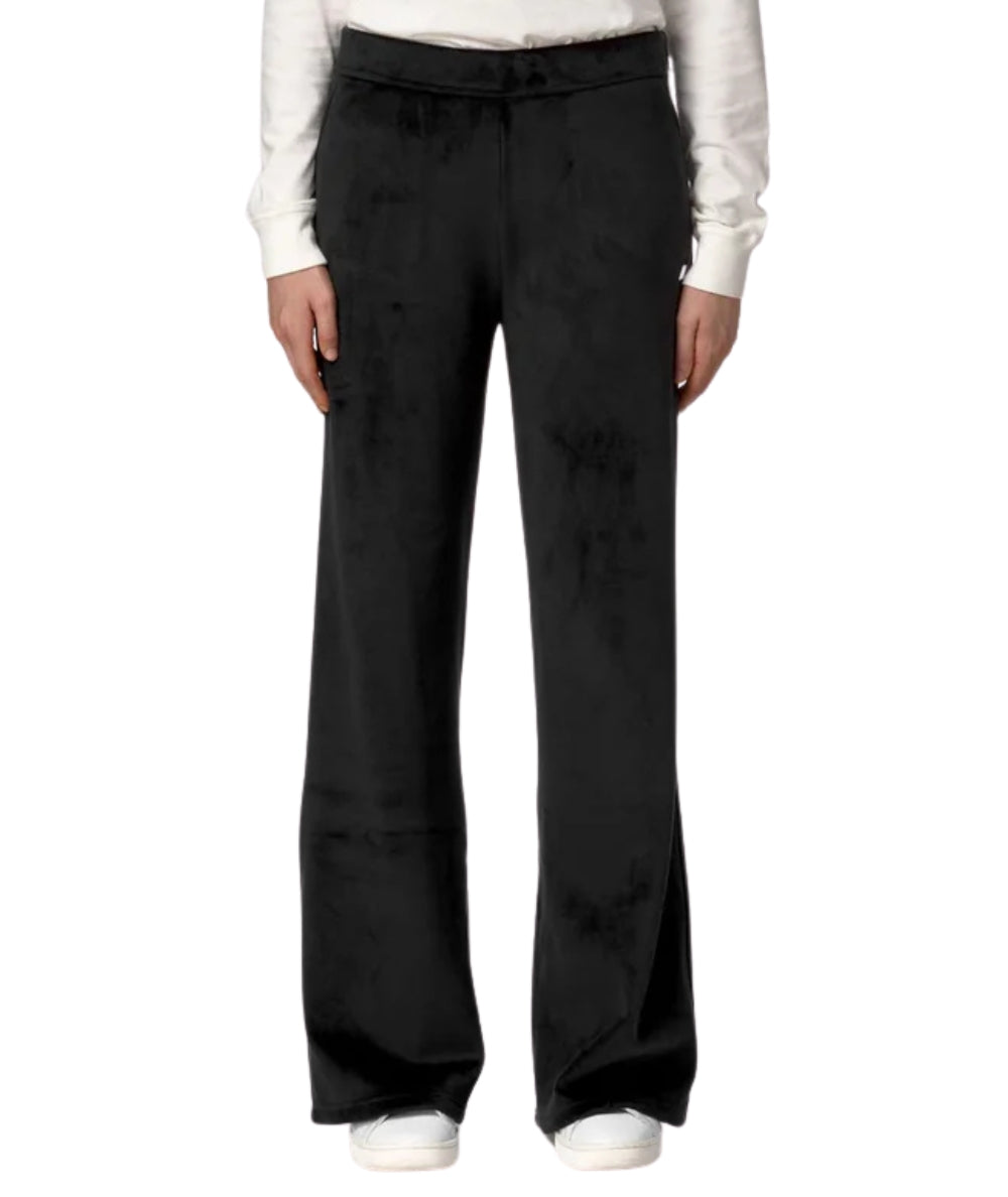 K-Way Pantalone Jenny Velour Polar K7128CW Nero