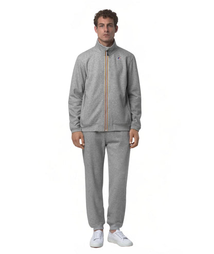 K-Way Pantalone Philbert Brushed Pc K81374W Grigio Medio Melange