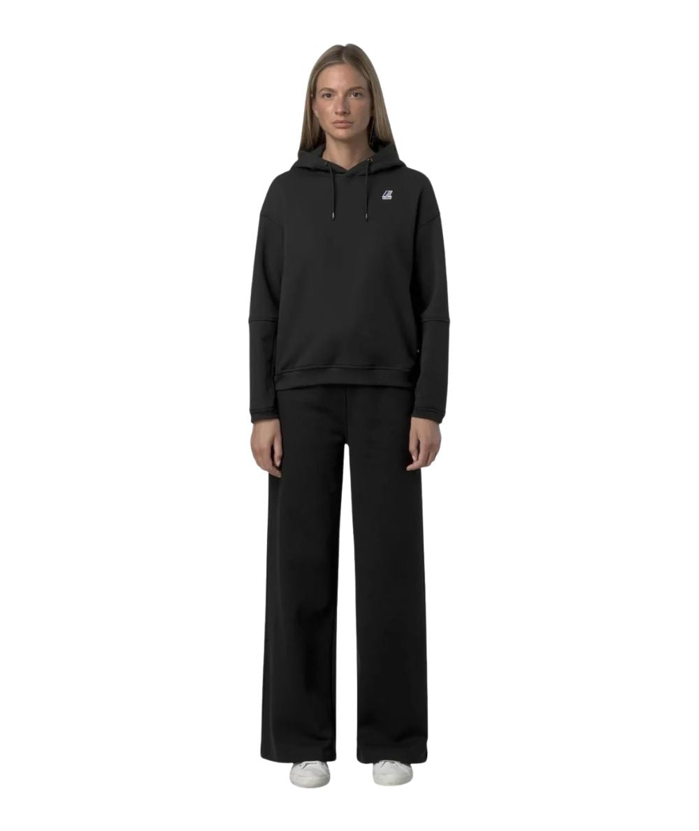 K-Way Pantaloni Lunghi Loyre Brushed PC K51338W Nero