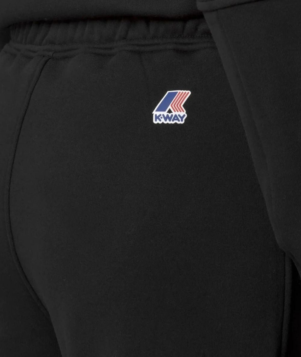 K-Way Pantaloni Lunghi Loyre Brushed PC K51338W Nero