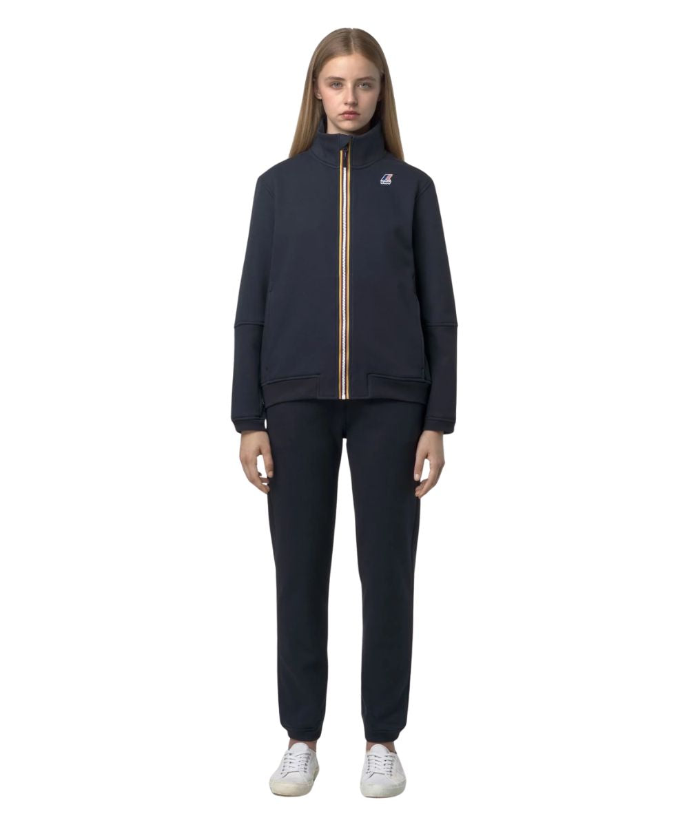 K-Way Pantaloni Philbert Brushed Pc K81374W Blu Scuro