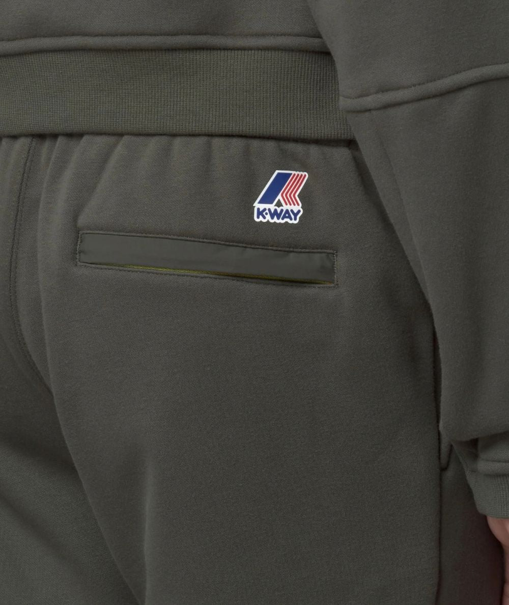 K-Way Pantaloni Philbert Brushed Pc K81374W Verde