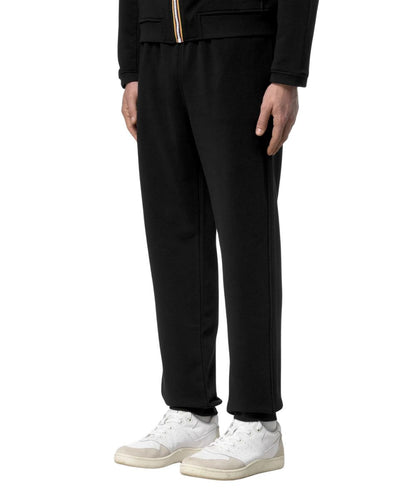 K-Way Pantaloni in Felpa Philbert Poly Cotton K3134EW Nero