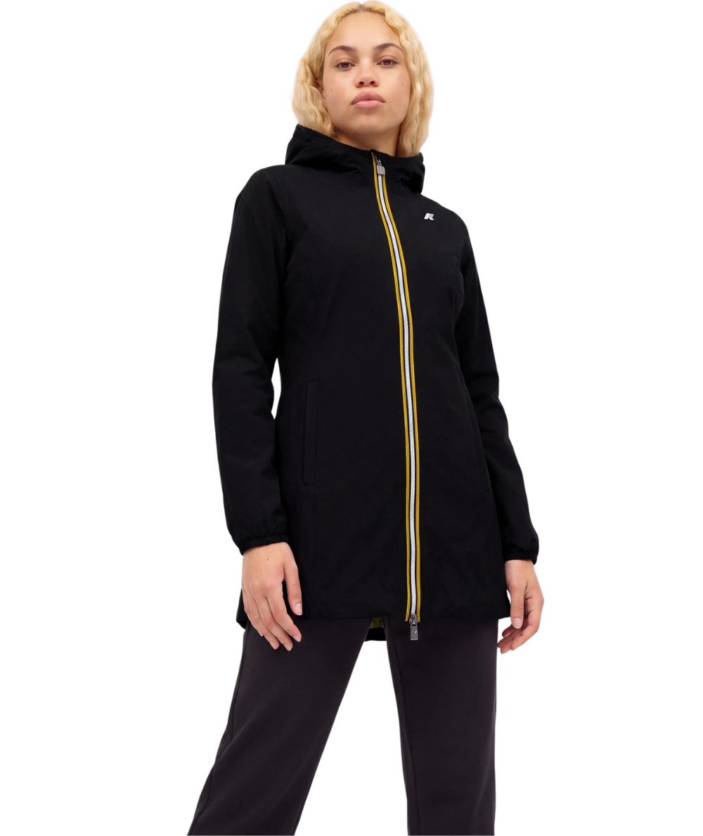 K-Way Piumino Mid Denise St Warm Double K6128UK Nero