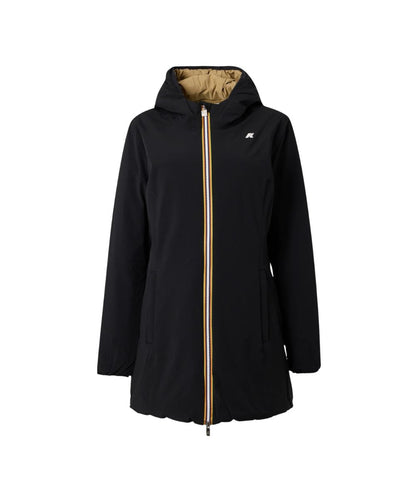 K-Way Piumino Mid Denise St Warm Double K6128UK Nero
