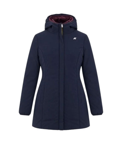 K-Way Piumino Mid Denise Warm Double K6128UW Malva Blu