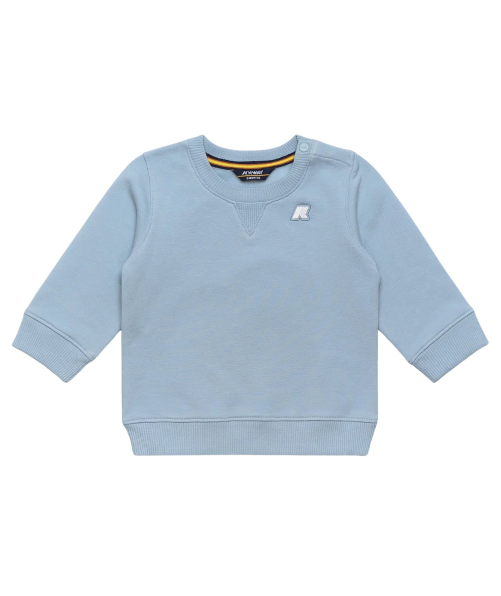 K-Way Set Felpa e Pantalone Baptiste K41384W Azzurro