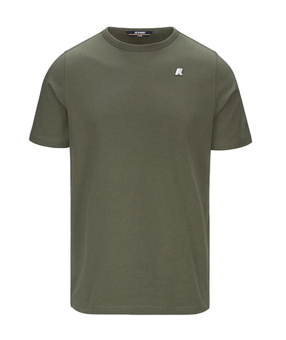 K-Way T-shirt Adame con Girocollo K71349W Verde Salvia