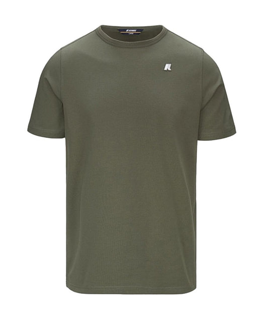 K-Way T-shirt Adame con Girocollo K71349W Verde Salvia