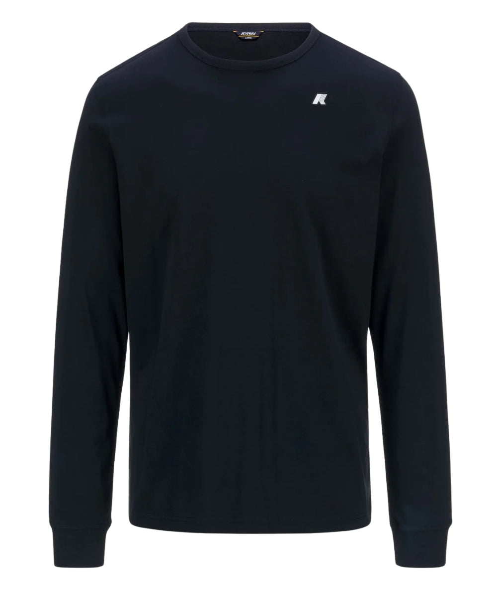 K-Way T-shirt Elmer Js Peach K8136DW Blu Navy