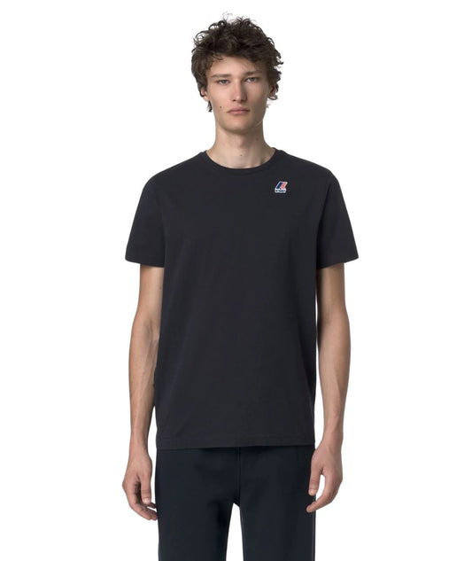 K-Way T-shirt Girocollo Leonide K7142KW Blu Scuro