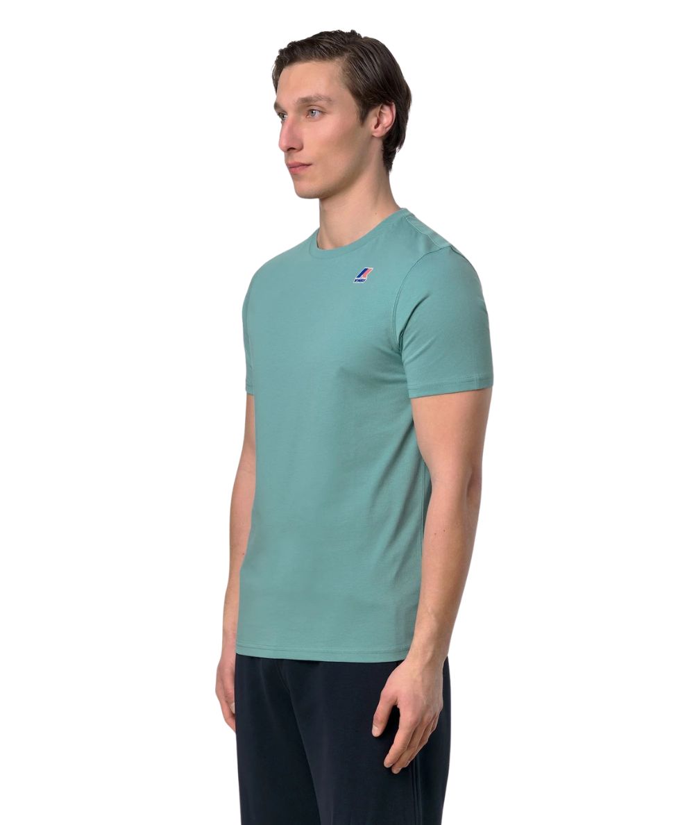 K-Way T-shirt Girocollo Leonide K7142KW Verde
