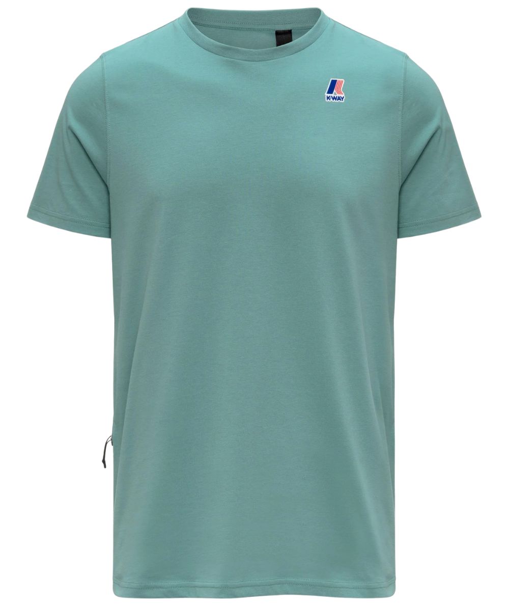 K-Way T-shirt Girocollo Leonide K7142KW Verde