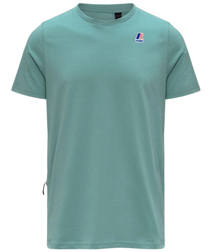 K-Way T-shirt Girocollo Leonide K7142KW Verde