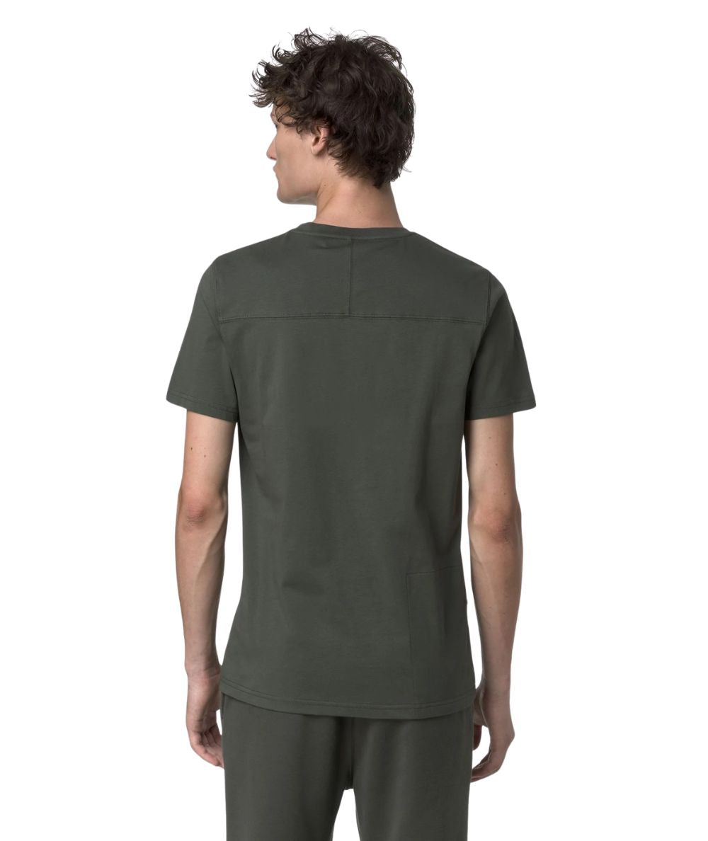 K-Way T-shirt Girocollo Leonide K7142KW Verde