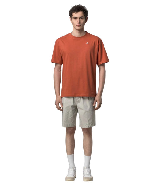 K-Way T-shirt Solo Jersey di Cotone K3136CW Arancione