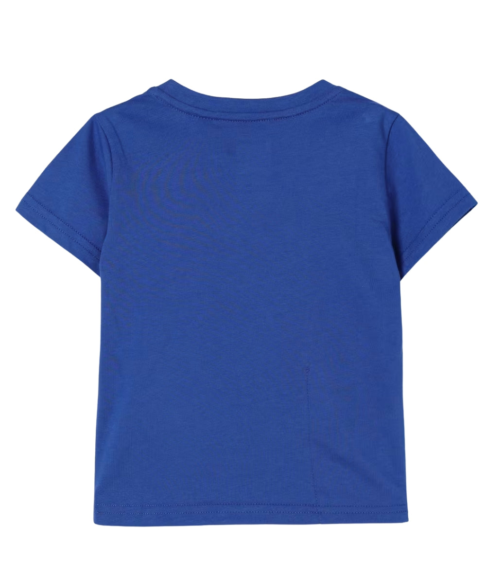 K-Way T-shirt Unisex Jersey con Logo K4114WW Blu Royal 063