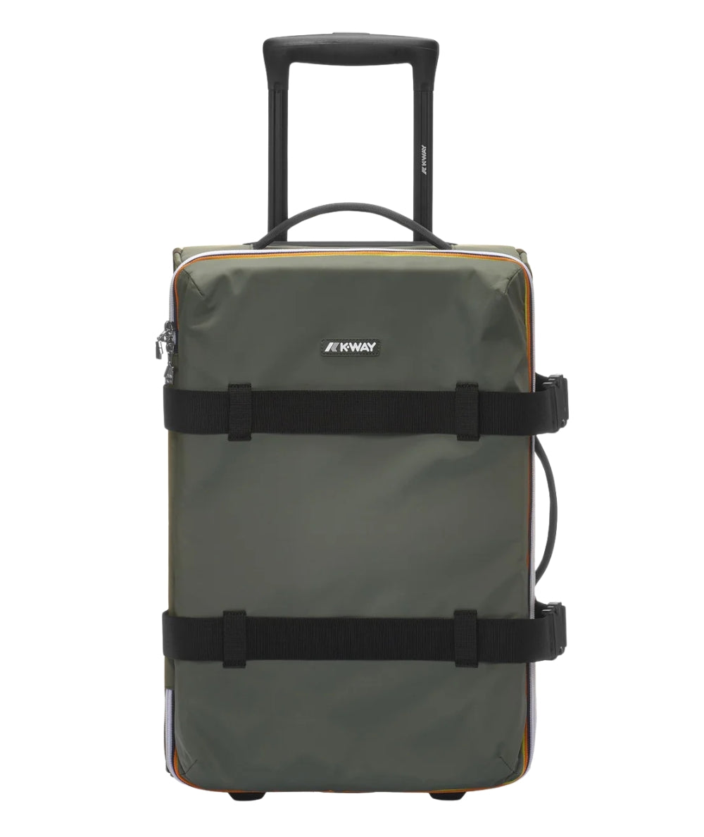 K-Way Trolley Piccolo Blossac S K2127IW Verde Militare Scuro 