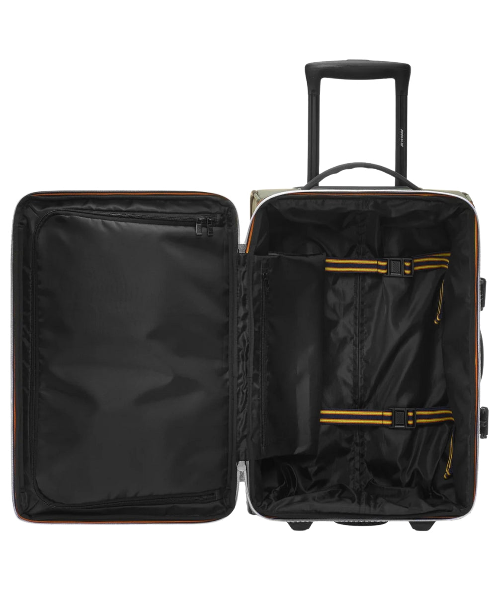 K-Way Trolley Piccolo Blossac S K2127IW Verde Militare Scuro 