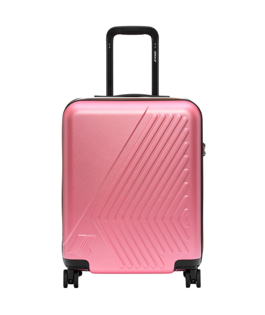K-Way Trolley Piccolo e Rigido Eudoxie Logo K4125ZW Rosa