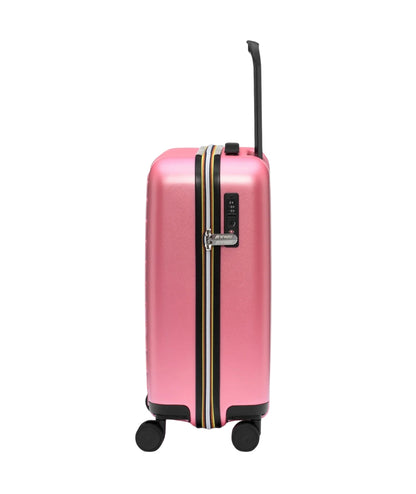 K-Way Trolley Piccolo e Rigido Eudoxie Logo K4125ZW Rosa