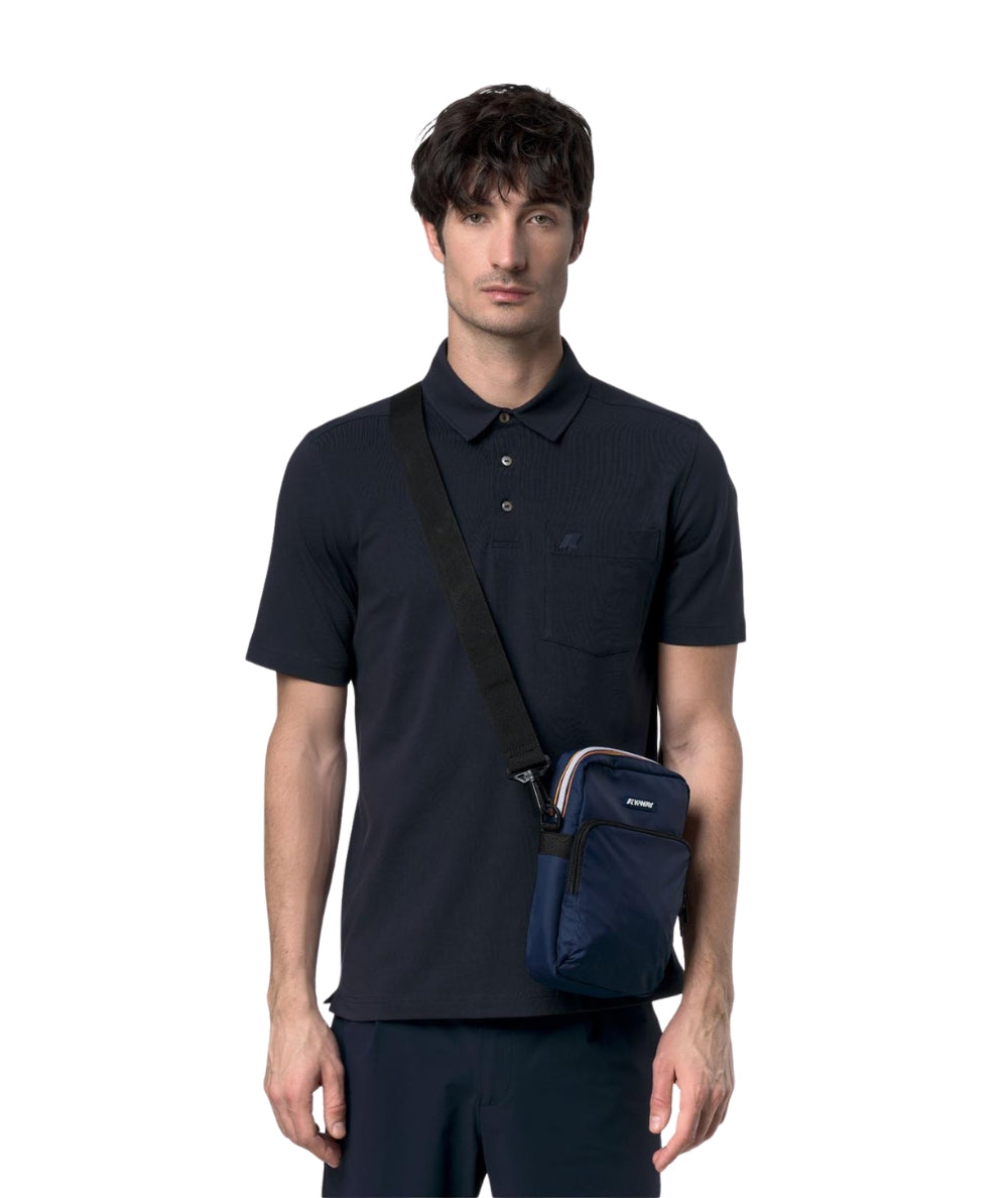 K-way Borsello con Tracolla Erloy K7116VW Blu