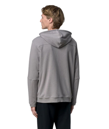 K-way Felpa con Cappuccio Prosper Poly Cotton K3134EW Grigio