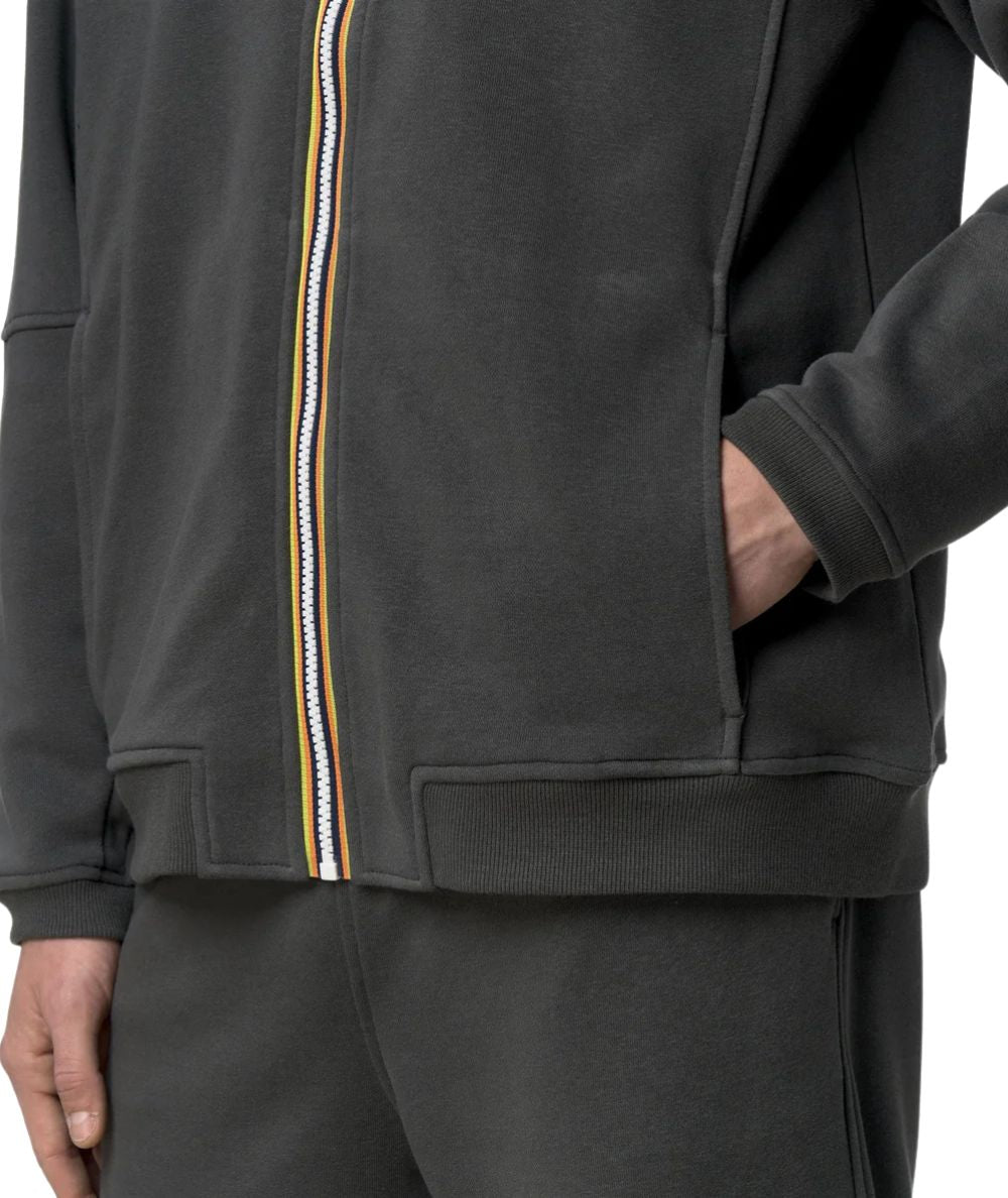 K-way Felpa con Cappuccio Prosper Poly Cotton K3134EW Verde