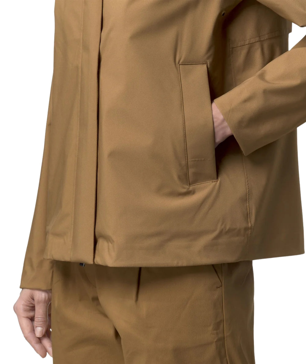 K-way Giacca Corta Arabel Stretch 2L Vincent Pique K61338W Marrone
