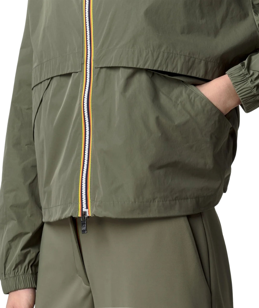 K-way Giacca Corta Aubette Memory Touch K8132PW Verde