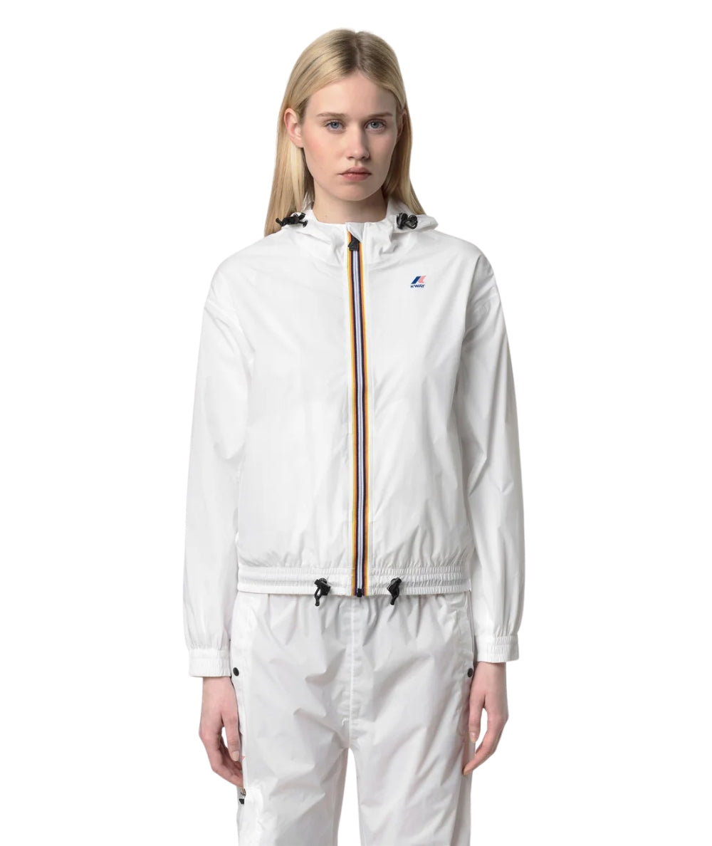 K-way Giacca Corta Le Vrai 4.0 Anny K71384W Bianco