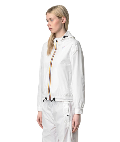 K-way Giacca Corta Le Vrai 4.0 Anny K71384W Bianco