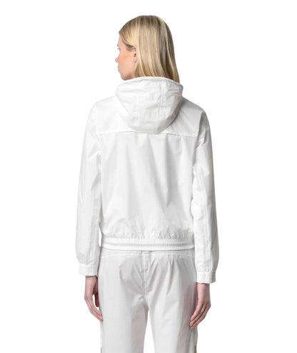 K-way Giacca Corta Le Vrai 4.0 Anny K71384W Bianco