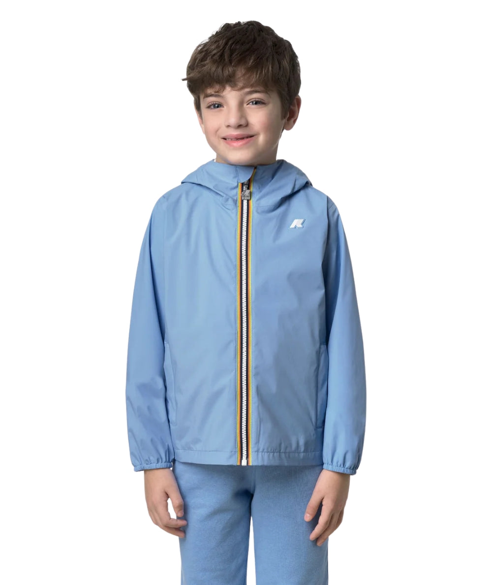 K-way Giacca Corta P. Jack Stretch Nylon K41335W Azzurro