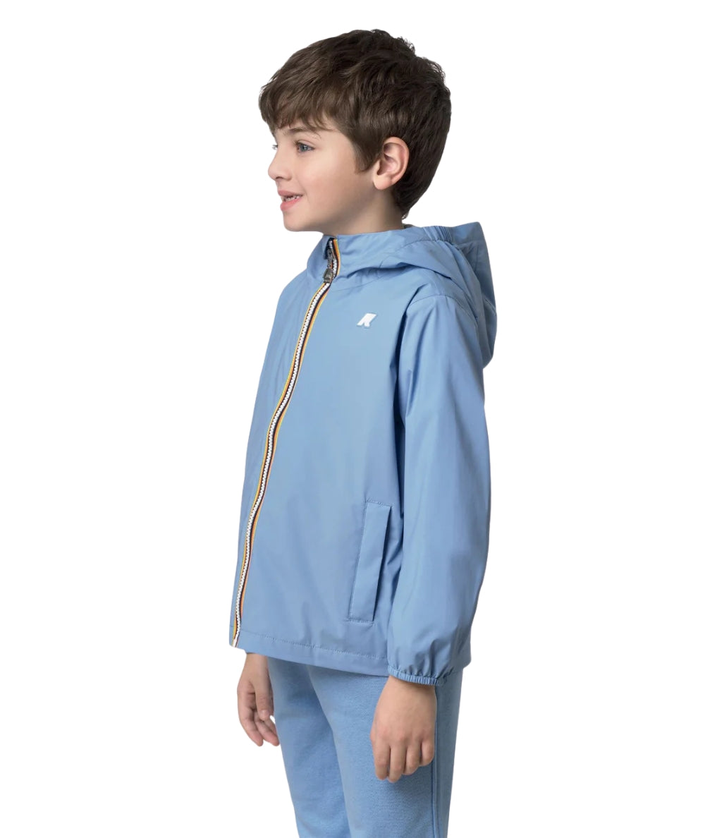 K-way Giacca Corta P. Jack Stretch Nylon K41335W Azzurro