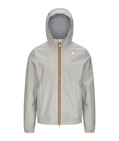 K-way Giacca Corta con Cappuccio Jack Stretch Nylon Jersey K3123UW Beige
