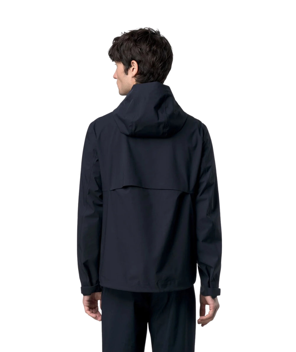 K-way Giacca con Cappuccio Jacko Stretch 2L K7136SW Blu Scuro